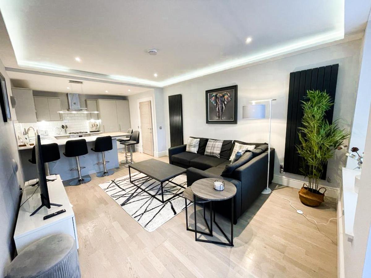 Modern 3 Bedroom Apartment, West End Edinburgh Luaran gambar